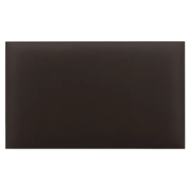 Čalouněný nástěnný panel s EKO KŮŽÍ různé rozměry x šířka 30 cm hnědá obdélník MyBestHome Rychlé Dodání
