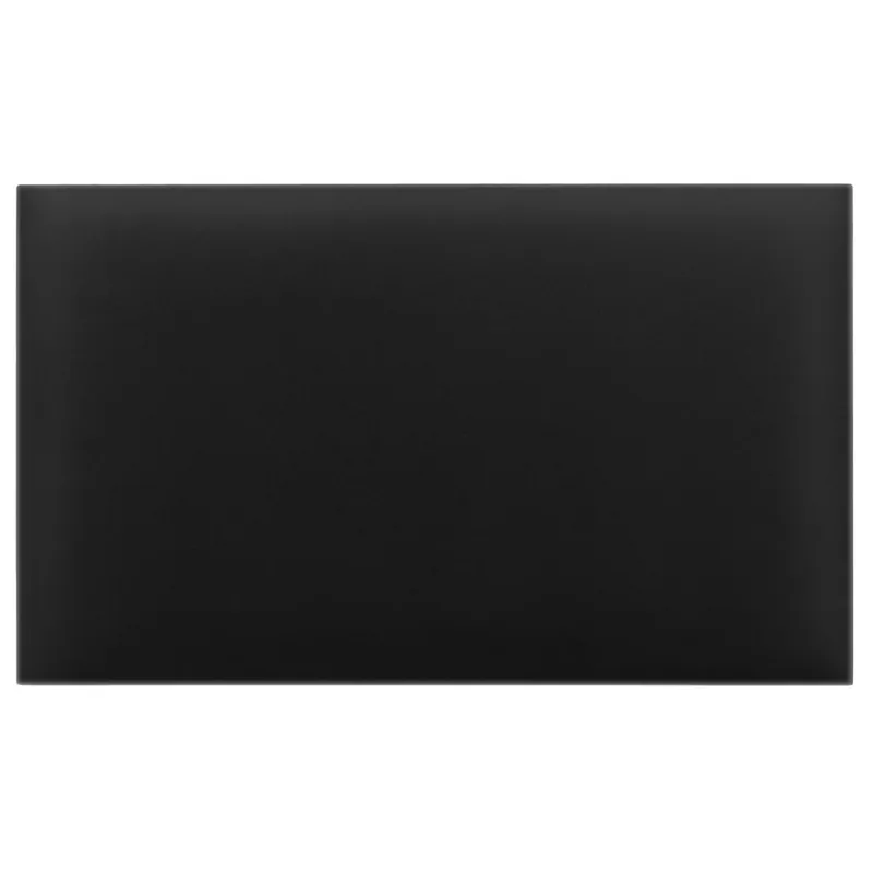 Čalouněný nástěnný panel s EKO KŮŽÍ různé rozměry x šířka 40 cm černá obdélník MyBestHome Ověřený