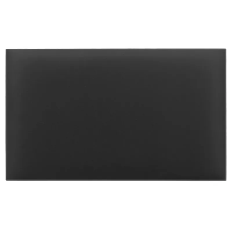 Cenově Výhodný Čalouněný nástěnný panel s EKO KŮŽÍ různé rozměry x šířka 40 cm grafitová obdélník MyBestHome