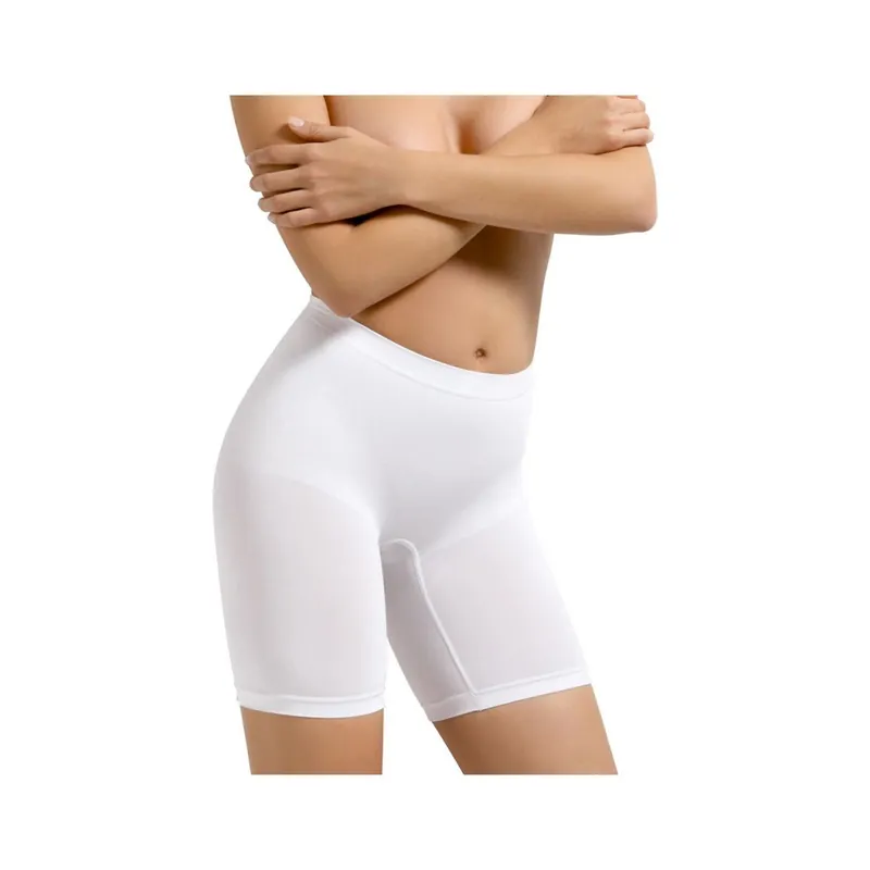 Cenově Výhodný Stahovací kalhotky s prodlouženou nohavičkou SHORTS GUAINA bílá MAXI 2XL modelante SENSI