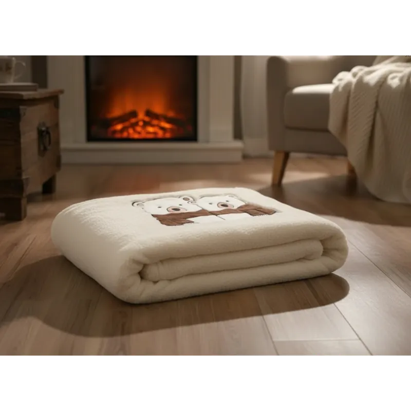 Objednat Nyní Deka z mikrovlákna THROW DOUILLET bílá 130x160 cm France