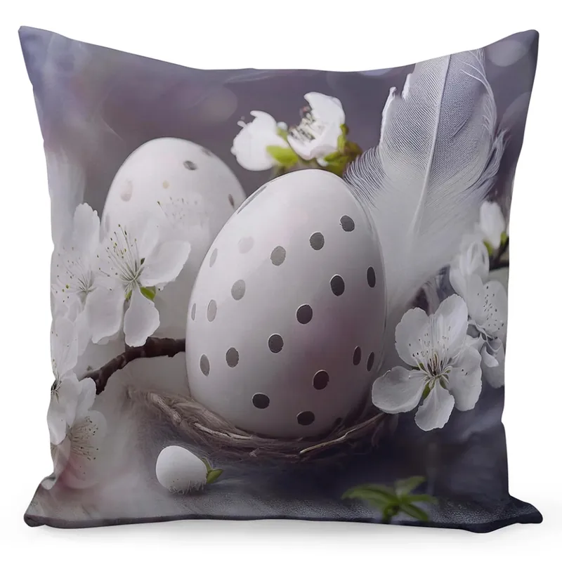 Velikonoční polštář EASTER EGGS I. 40x40 cm Mybesthome Zlevněný