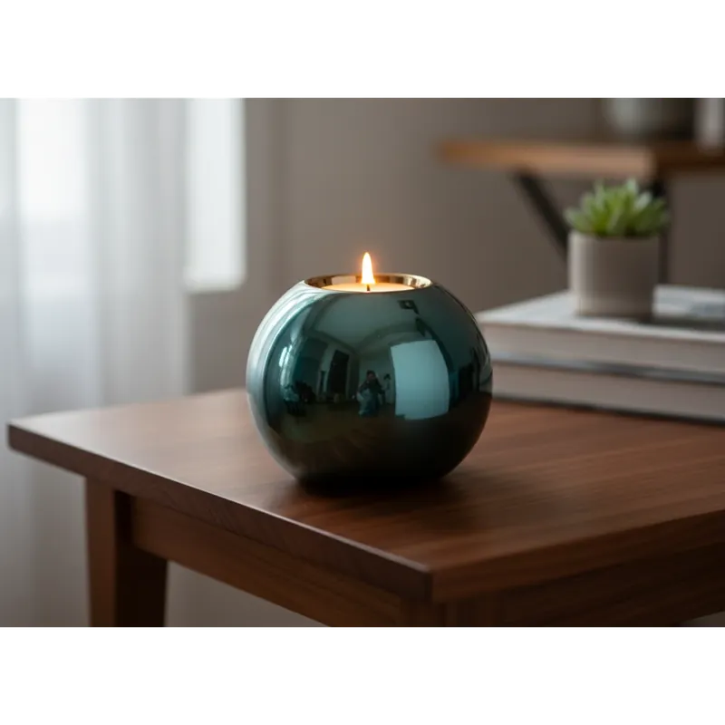 Originální Dekorativní svícen na čajovou svíčku MIRA 9x9x8 cm Mybesthome