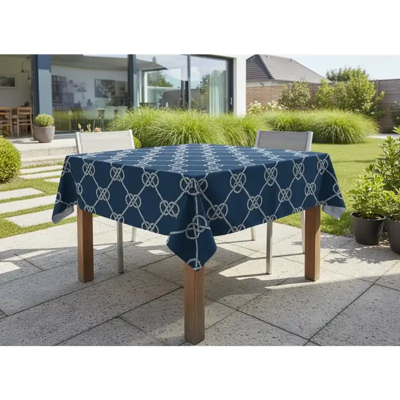 Nízká Cena Venkovní vzorovaný ubrus MARINE modrá 85x85 cm Mybesthome