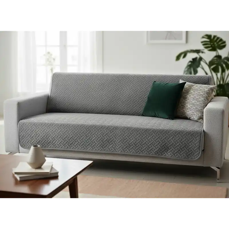 Přehoz na sedačku - pohovku LOISE béžová 170x210 cm, 200x220 cm Mybesthome Výhodná Nabídka