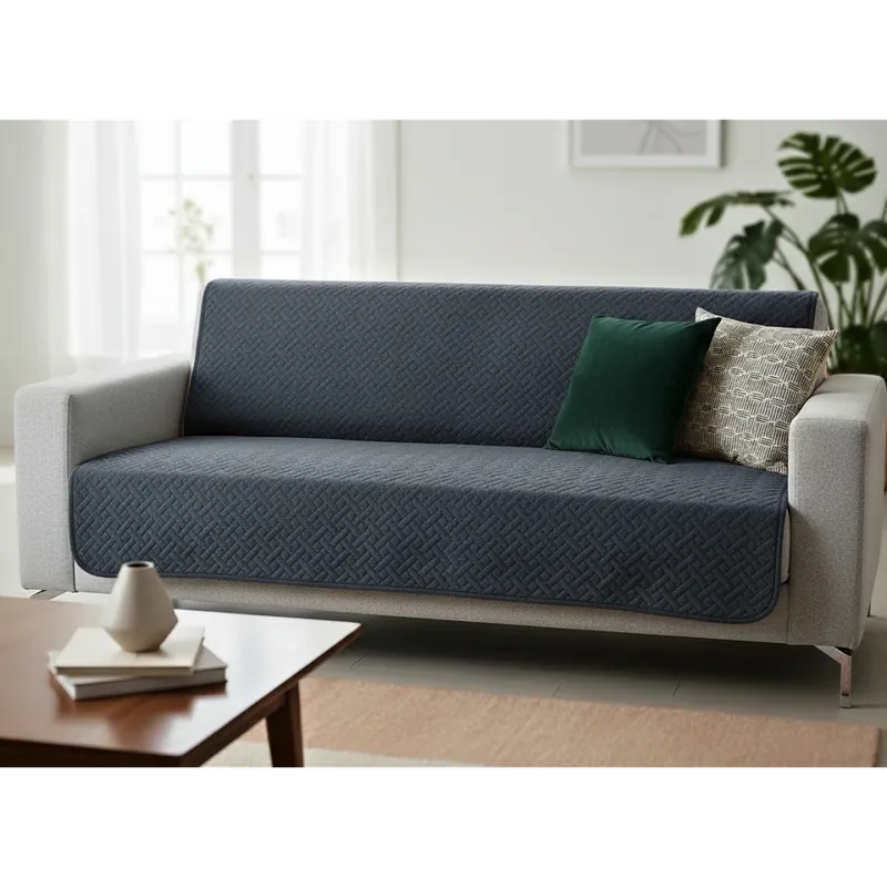 Novinka Přehoz na sedačku - pohovku LOISE šedá 170x210 cm, 200x220 cm Mybesthome