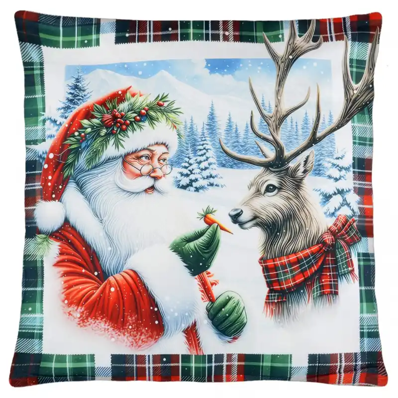 Akční Nabídka Vánoční polštář WINTER MAGIC motiv I. 40x40 cm Mybesthome