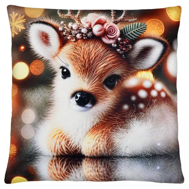 Koupit Online Vánoční polštář CHRISTMAS DEER motiv IV. 40x40 cm Mybesthome