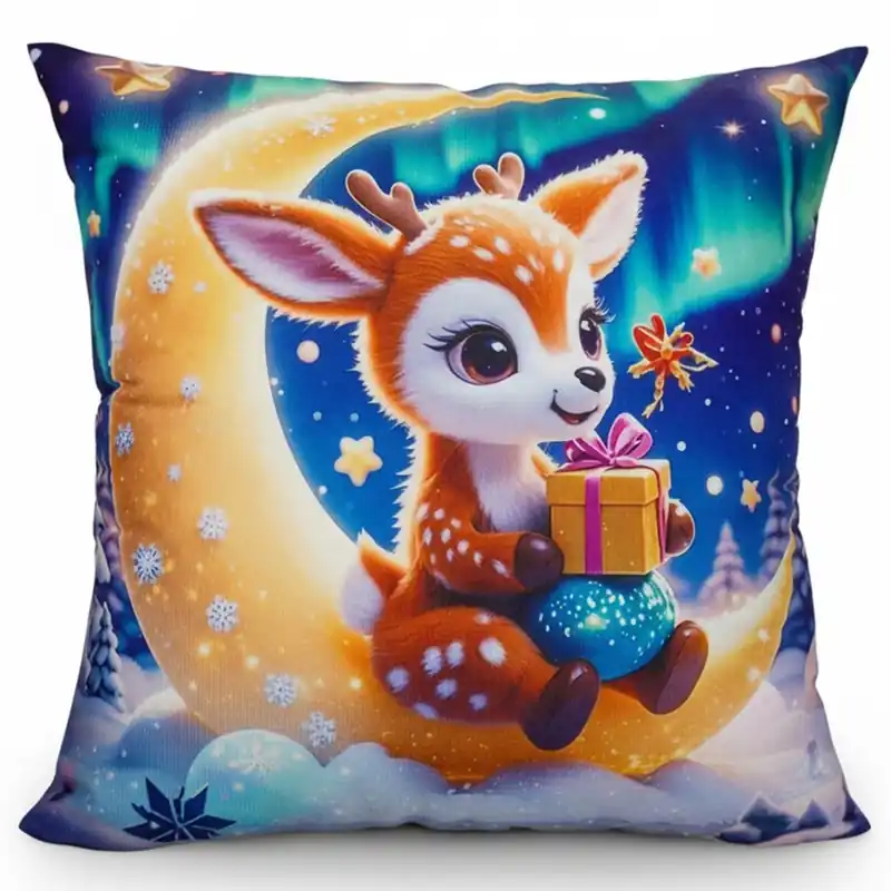 Přímo Od Výrobce Vánoční polštář CHRISTMAS DARLING 40x40 cm Mybesthome