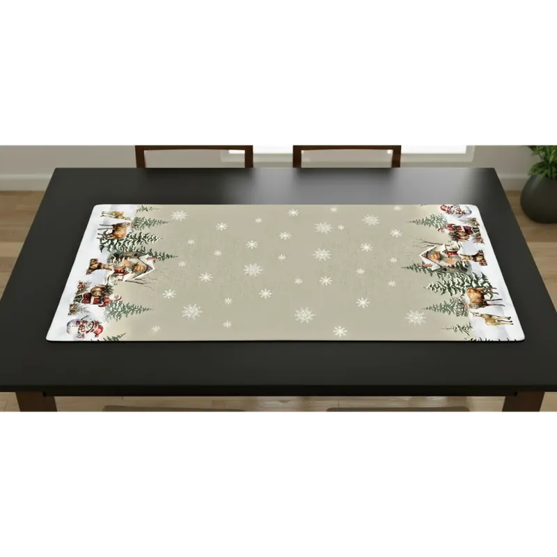 Vánoční ubrus - běhoun na stůl NATALY VII. 60x120 cm Mybesthome Kup Teď