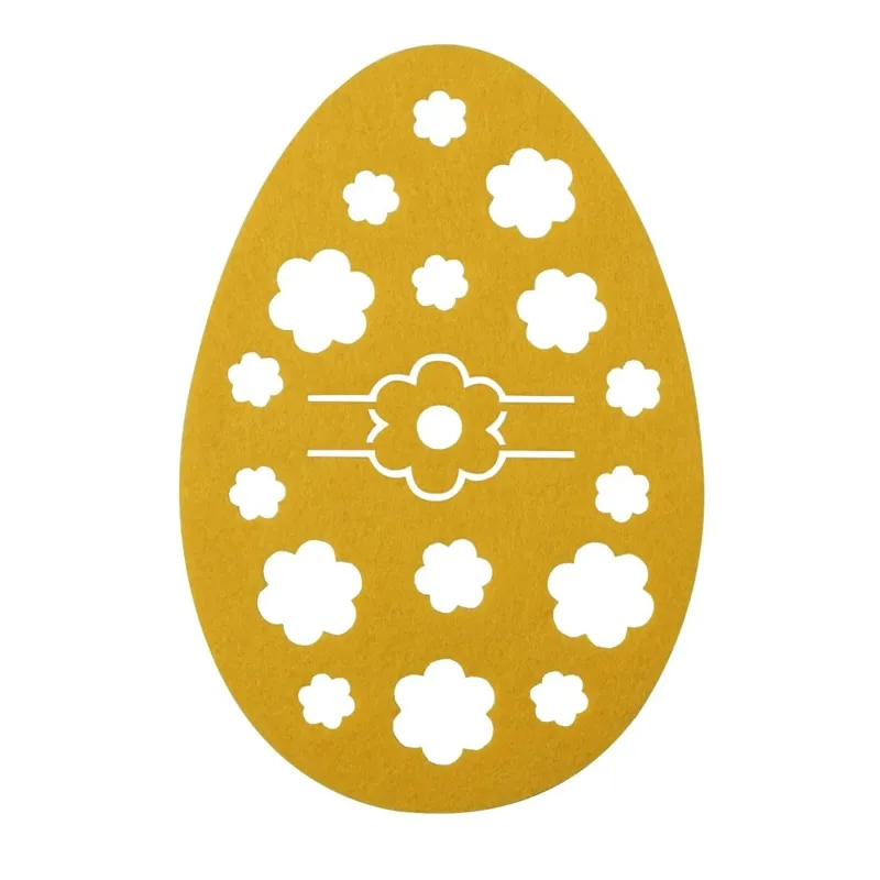 Velikonoční prostírání pod příbory EGG žlutá 15x21 cm Mybesthome Super Cena