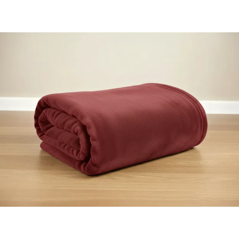Nová Kolekce Deka z mikrovlákna SYMPATICO 150x200 cm vínová Mybesthome