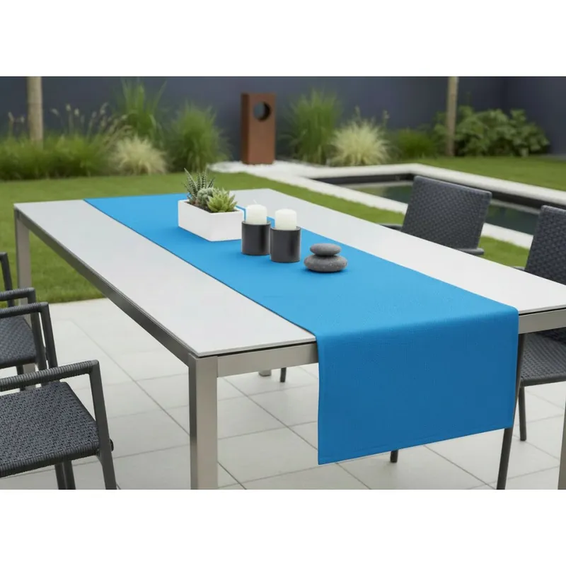 Venkovní běhoun - ubrus RUNNER color 39 modrá, různé rozměry Mybesthome Bezpečná Platba