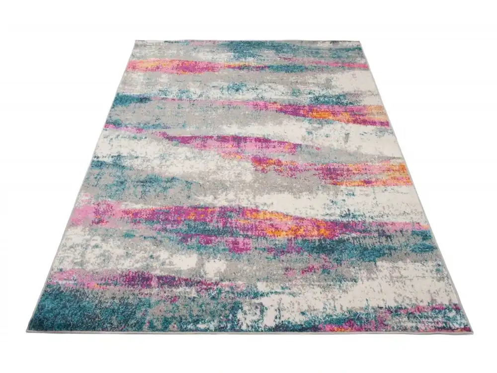 Kusový koberec Lazur - vlnky 1 - multicolor Nová Kolekce