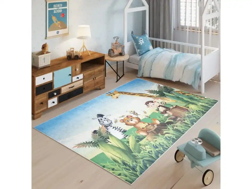 Dětský koberec Emma Kids - Afrika - multicolor Objednat Nyní