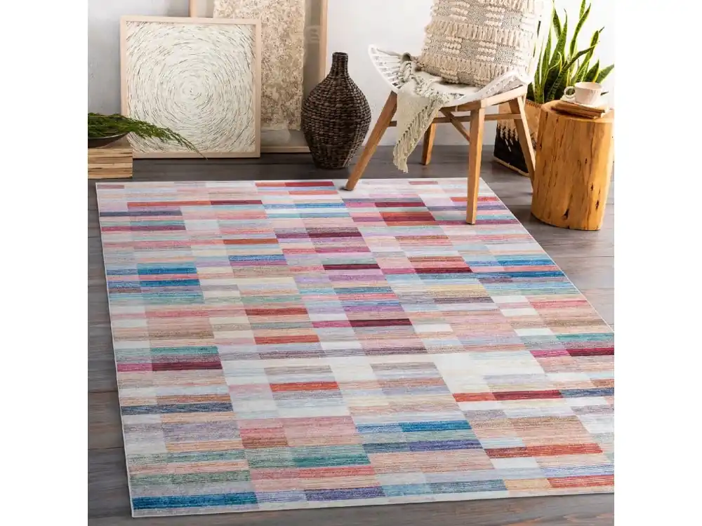 Pratelný koberec Perfect - mozaika 3 - multicolor Tovární Cena
