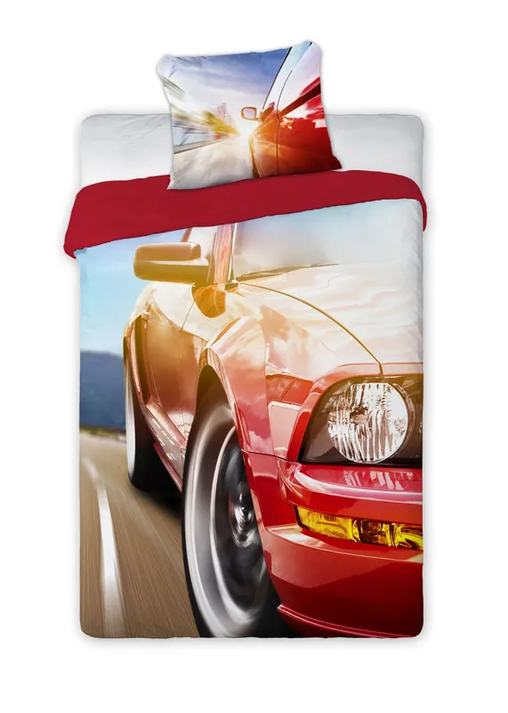 Aktuální Ložní souprava BAVLNA AUTO 003