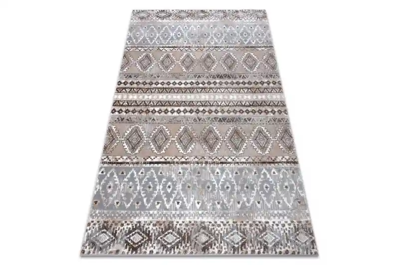 Dokud Zásoby Vydrží Koberec ARGENT - W4029 Boho béž / šedý