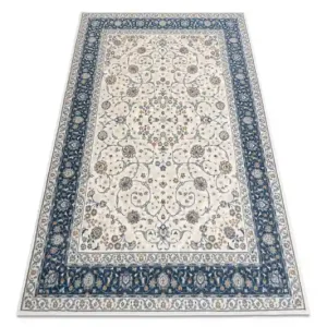 Koberec NAIN Ramka ornament 7179/51913 béž / granát Výprodej