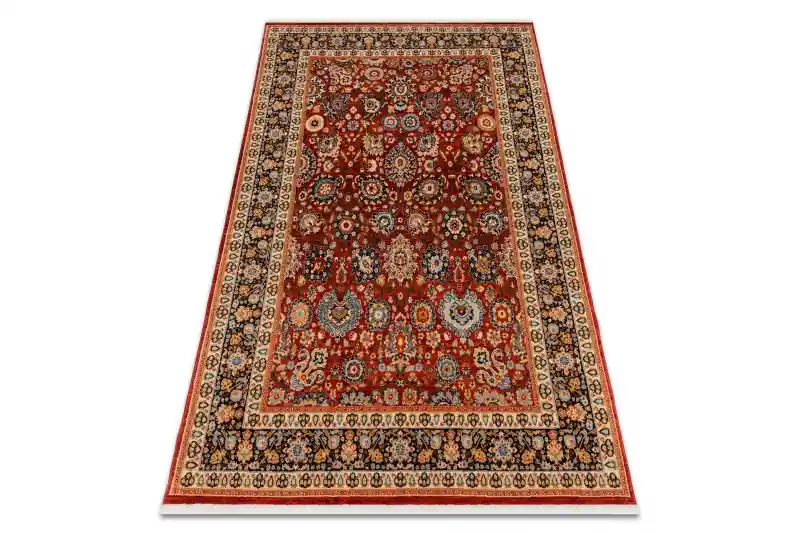 Koberec KESHAN Fredzle, Ornament, ramka orientální 7573/53577 bordo / granát Must-Have