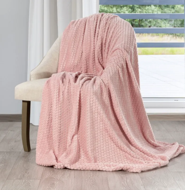 Dokud Zásoby Vydrží Deka ZOE - růžová