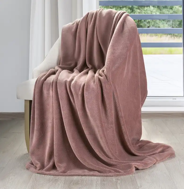 Tovární Cena Deka SIMPLE - pudrově růžová