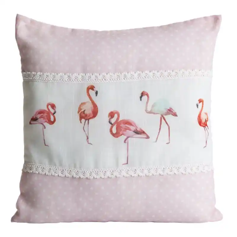 Povlak na polštář FLAMINGO Značkový
