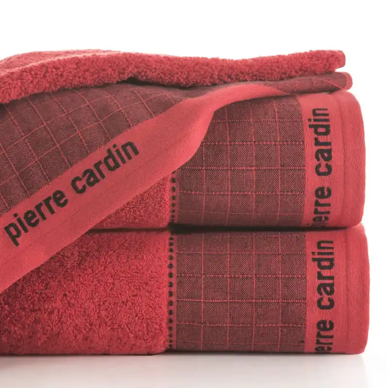 Nová Kolekce Sada ručníků PIERRE CARDIN MAKS červená
