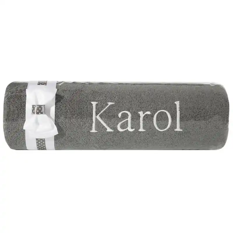 Super Cena Ručník KAROL - grafit