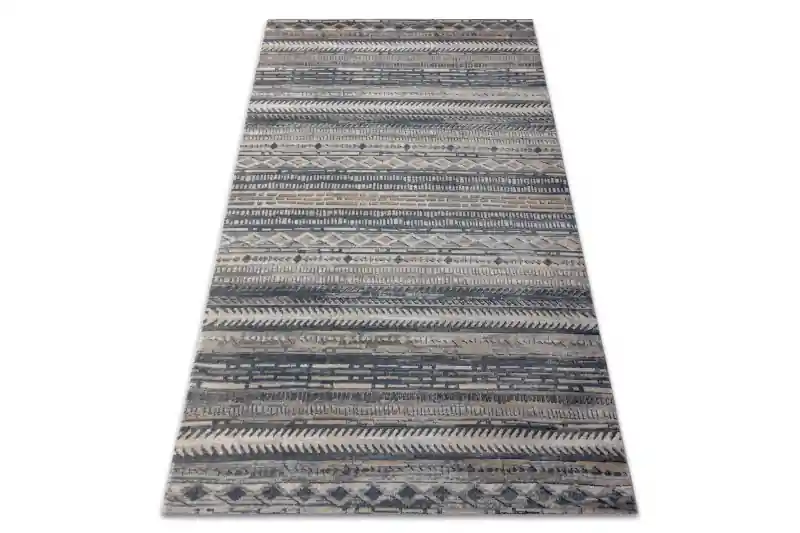 Autentický Koberec OHIO CF56A boho - strukturální, šedý