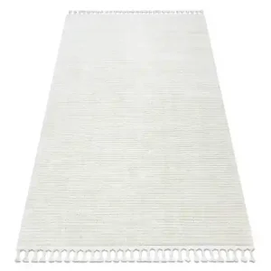 Must-Have Koberec SEVILLA PC00B bílé pruhy Fredzle berber marocký shaggy