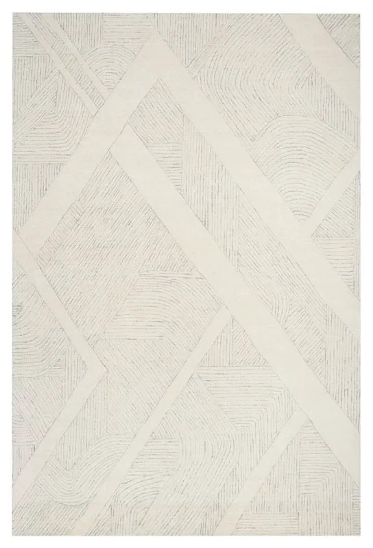 Koberec DKNY PURE PATTERNS ivory / šedý Vysoce Kvalitní