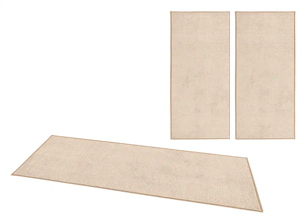Horká Nabídka Ložnicová sada koberců Hanse Home PURE Velours taupe / krémová