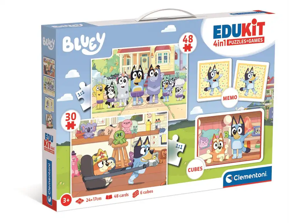 Nakupujte Hned Puzzle 4v1 Bluey 18320
