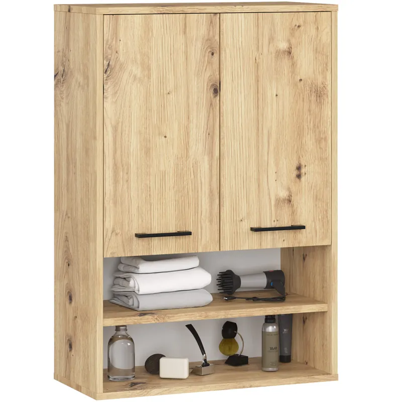 Časově Omezené Koupelnová skříňka FIN H934 W64 2D 1P dub artisan