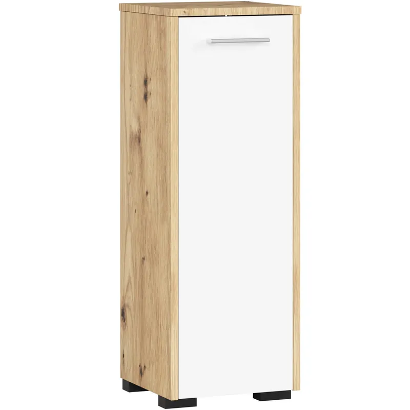Jen Po Omezenou Doba Koupelnová skříňka FIN S30 1D dub artisan / bílá