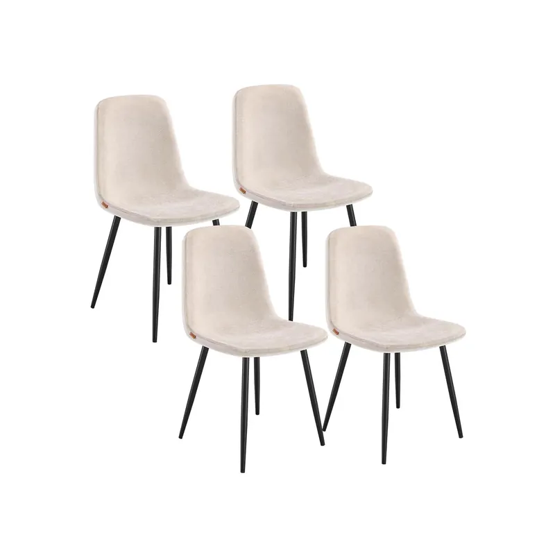 Set čtyř jídelních židlí KDC188W01 (4 ks) Expresní Doručení
