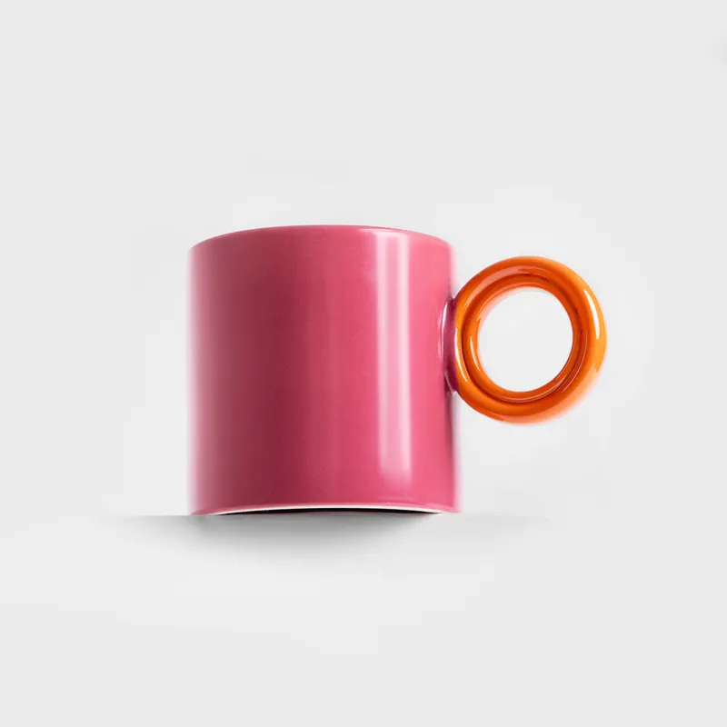 Hrnek BOJA růžový / oranžový 234217 450 ml Oblíbený