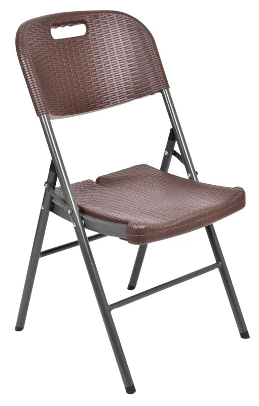Nejlepší Cena Rozkládací židle RATTAN hnědá