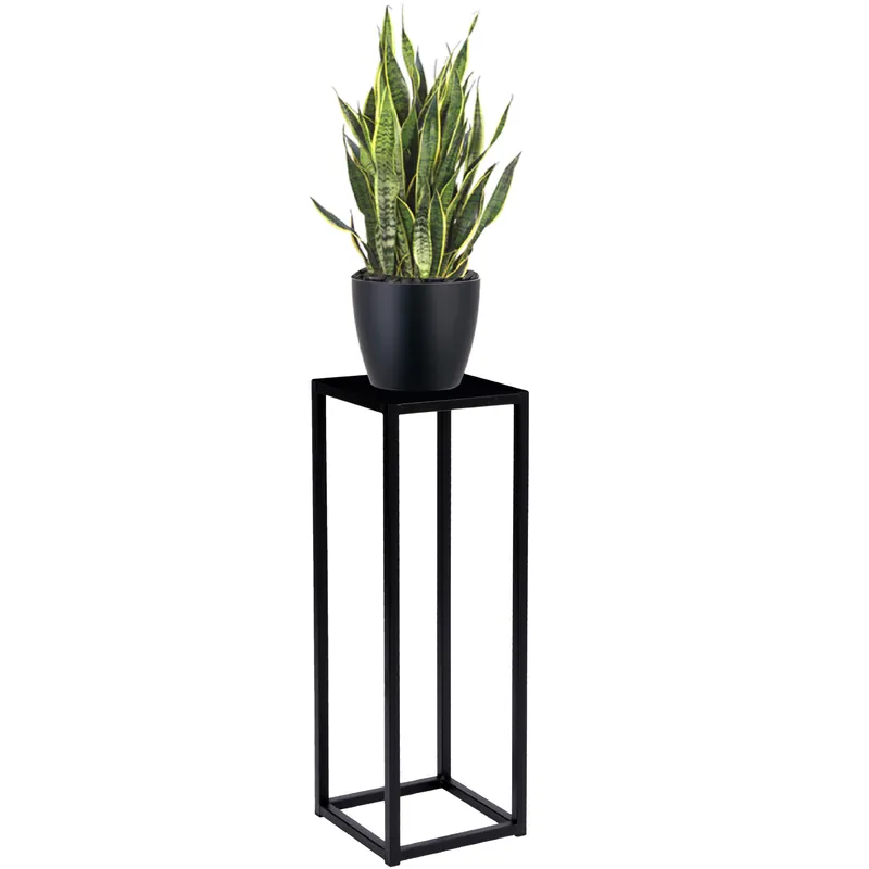 Hit Sezóny Stojan na květiny PIATTO Loft černý 60 cm