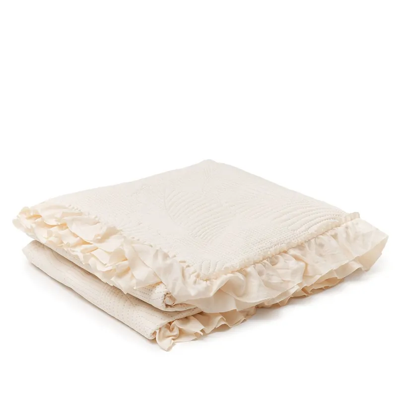 Must-Have Přehoz FRILL NEW béžový