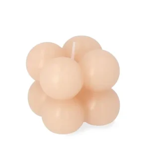 Svíčka BUBBLE světle růžová 816319 Cenově Výhodný