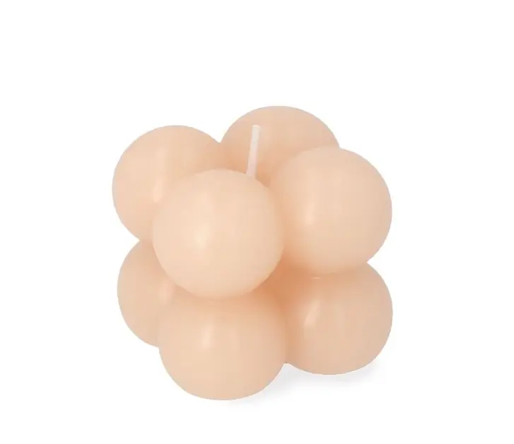 Svíčka BUBBLE světle růžová 816319 Cenově Výhodný