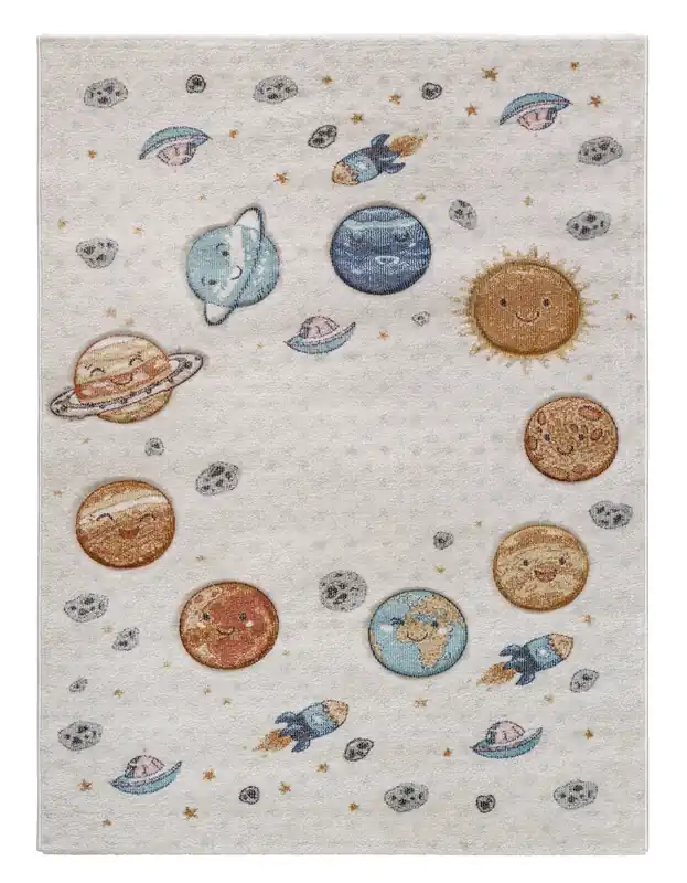 Dětský koberec FUNNY SOLAR SYSTEM Expresní Doručení