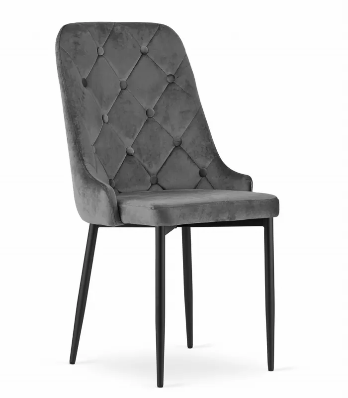 Set jídelních židlí CAPRI šedé (4ks) Top Prodej