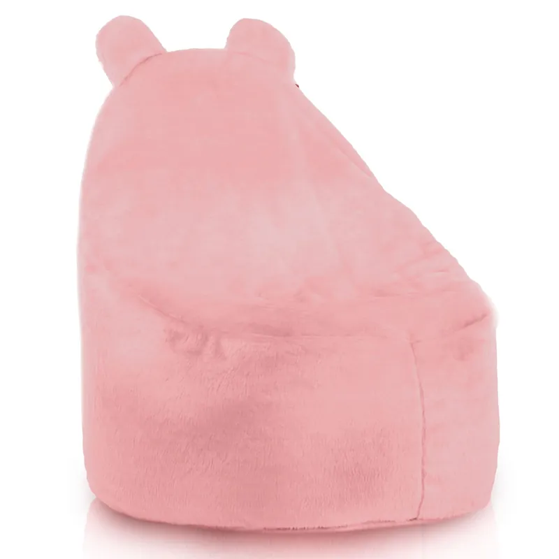 Nová Kolekce Křeslo pro děti Teddy Yeti růžové