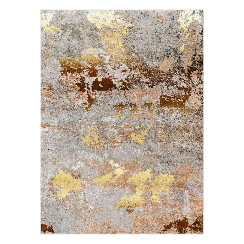 Koberec MIRO 51463.802 abstraktní, šedý / zlatý Akce
