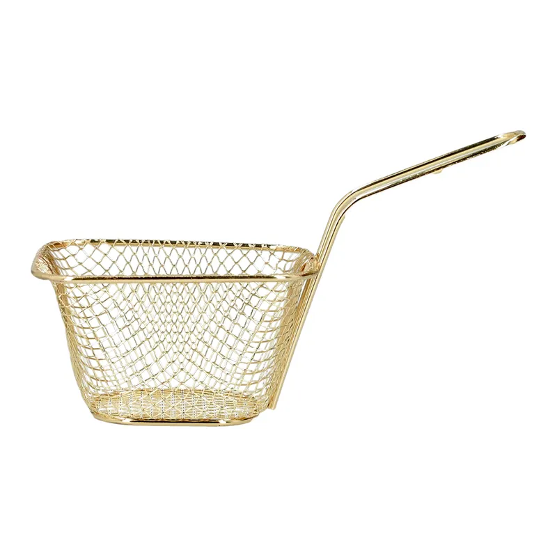 Košíček TAPAS zlatý ALL 952856 Horká Nabídka