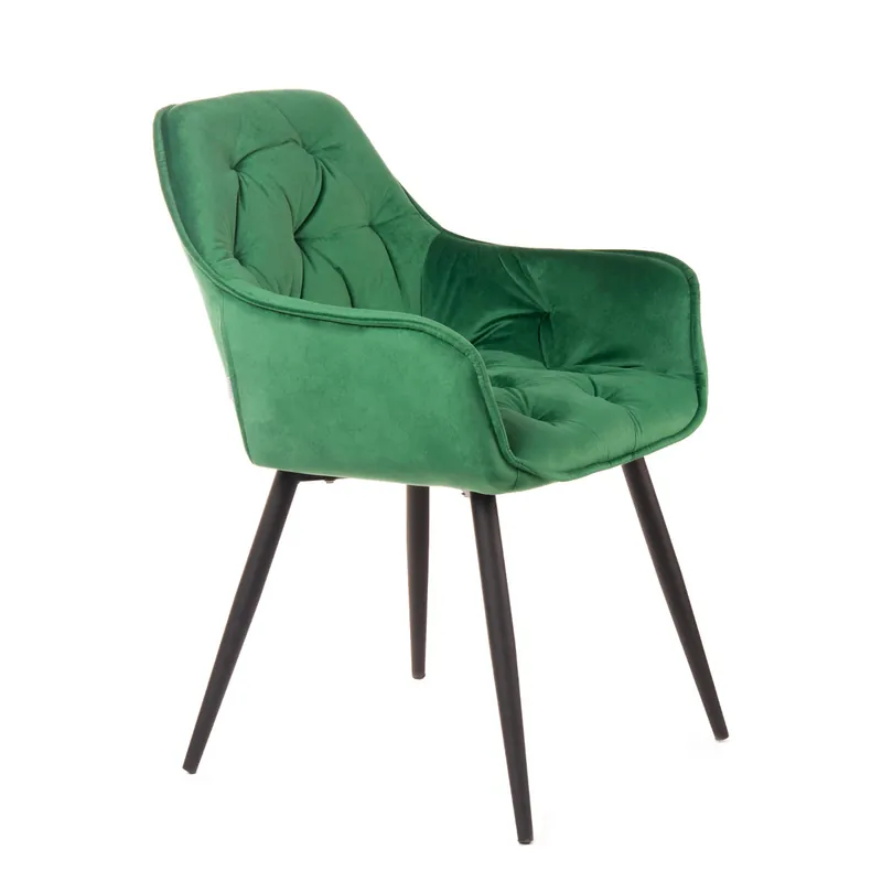 Židle CHERRY sametová zelená ALL 999172 Top Prodej