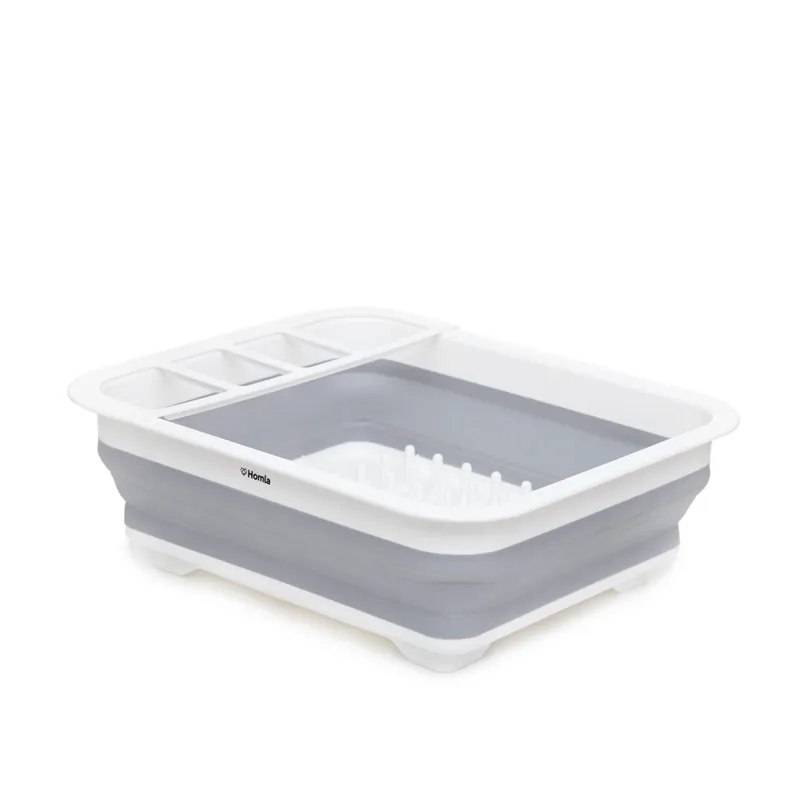 Skládací odkapávač na nádobí EASY CLEAN šedý SS22 810584 Bezpečná Platba